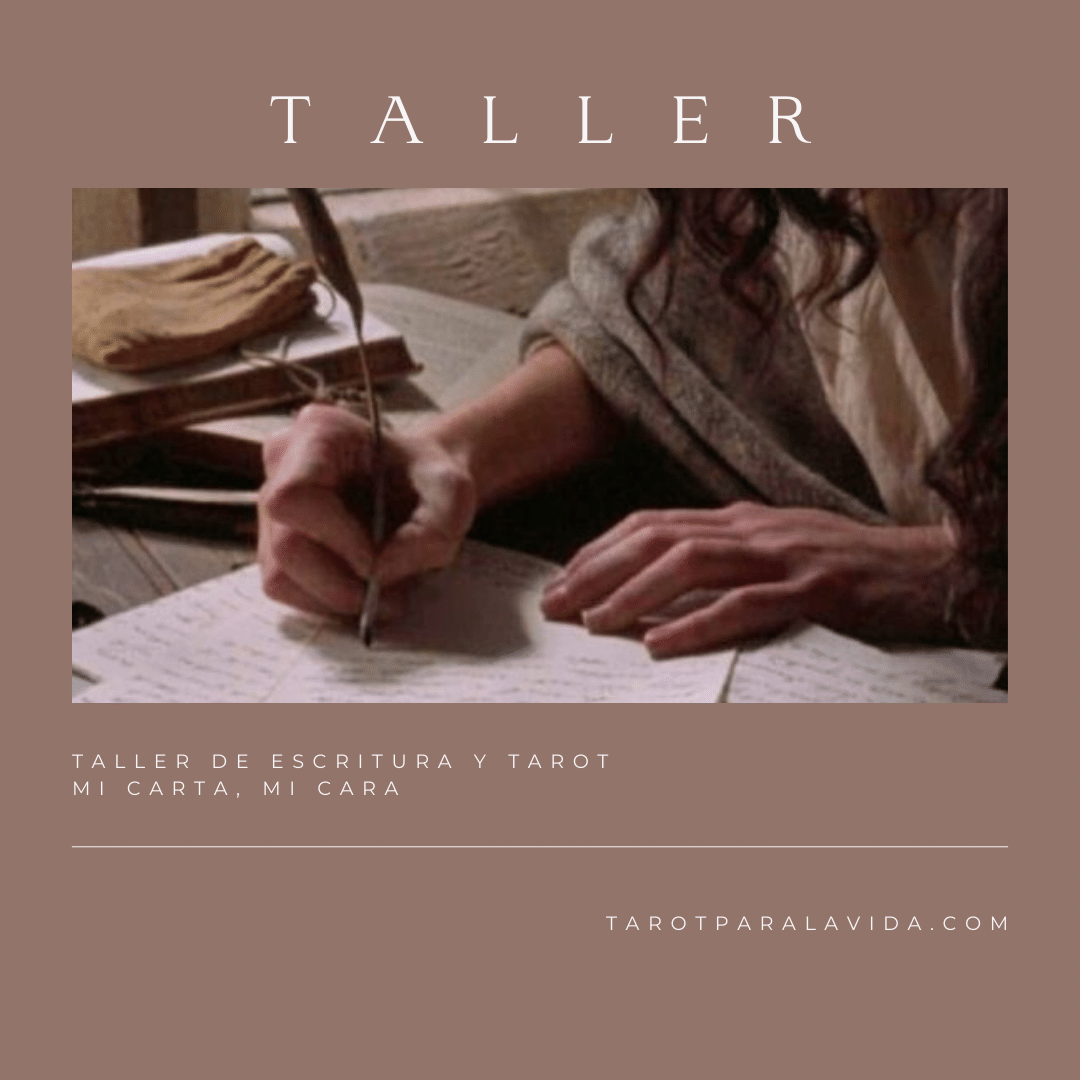 Mi cara, mi carta. Taller de escritura creativa (pago completo)