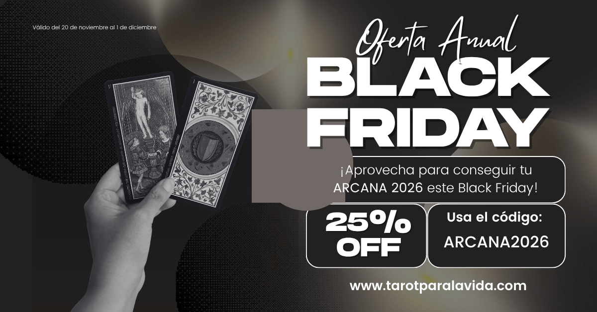 arcana2026bf descuento especial de lectura de tarot anual ritual<br />
arcana 2026